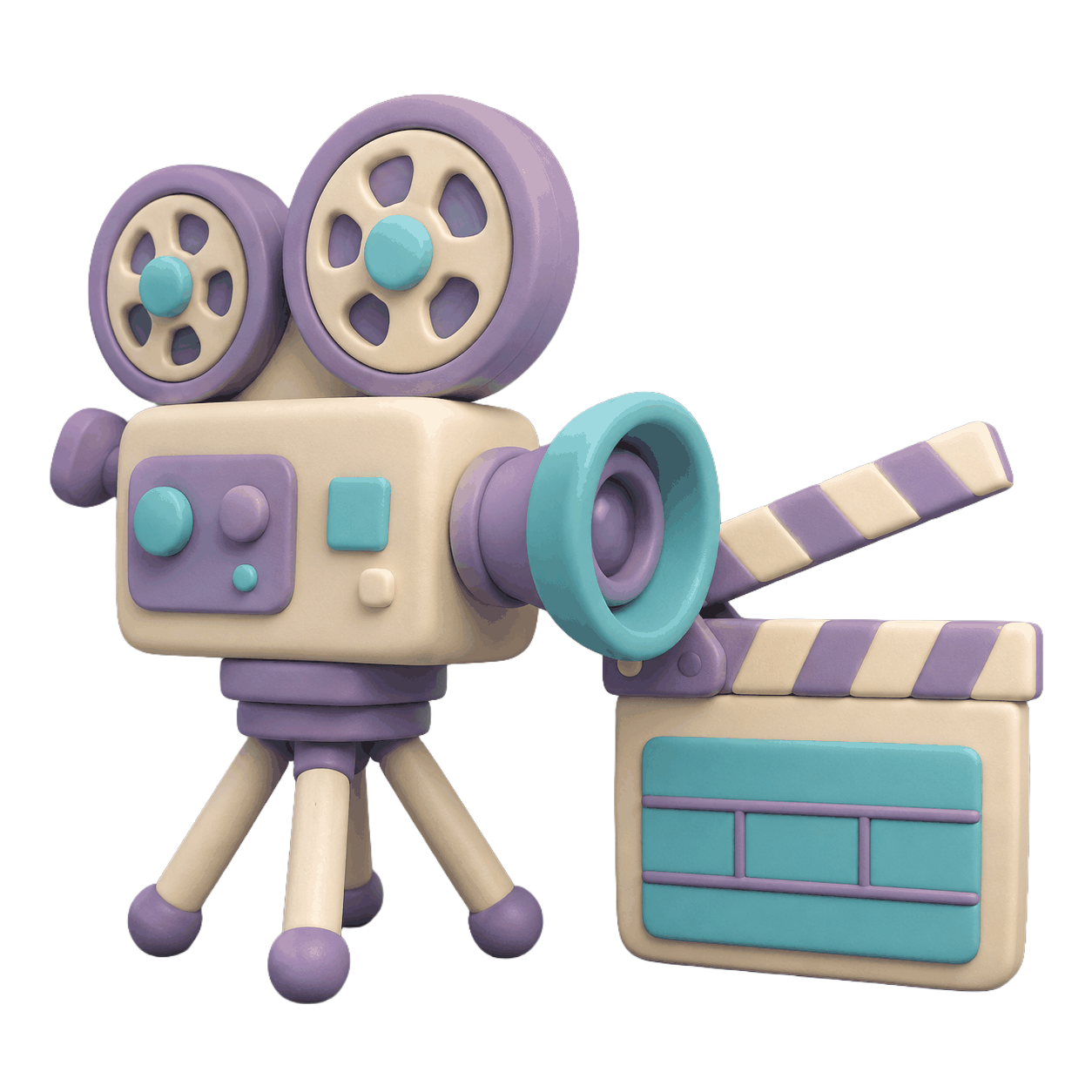 Студия Видео — 3D-камера и режиссерская хлопушка
